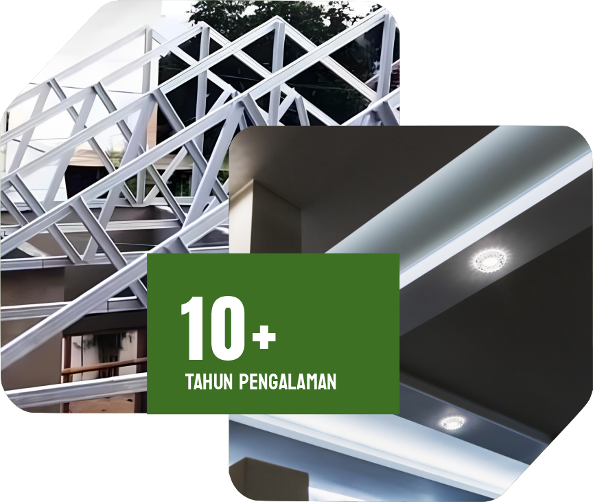 Jasa Pasang Baja Ringan Plafon Profil