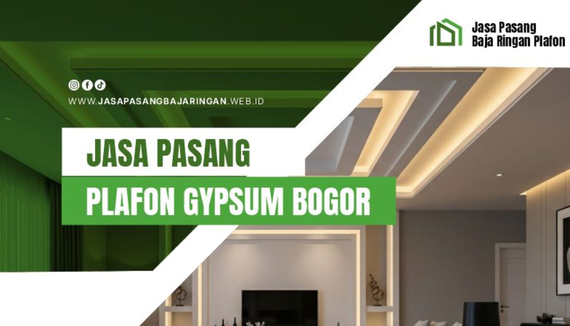 Jasa Pasang Plafon Gypsum Artikel